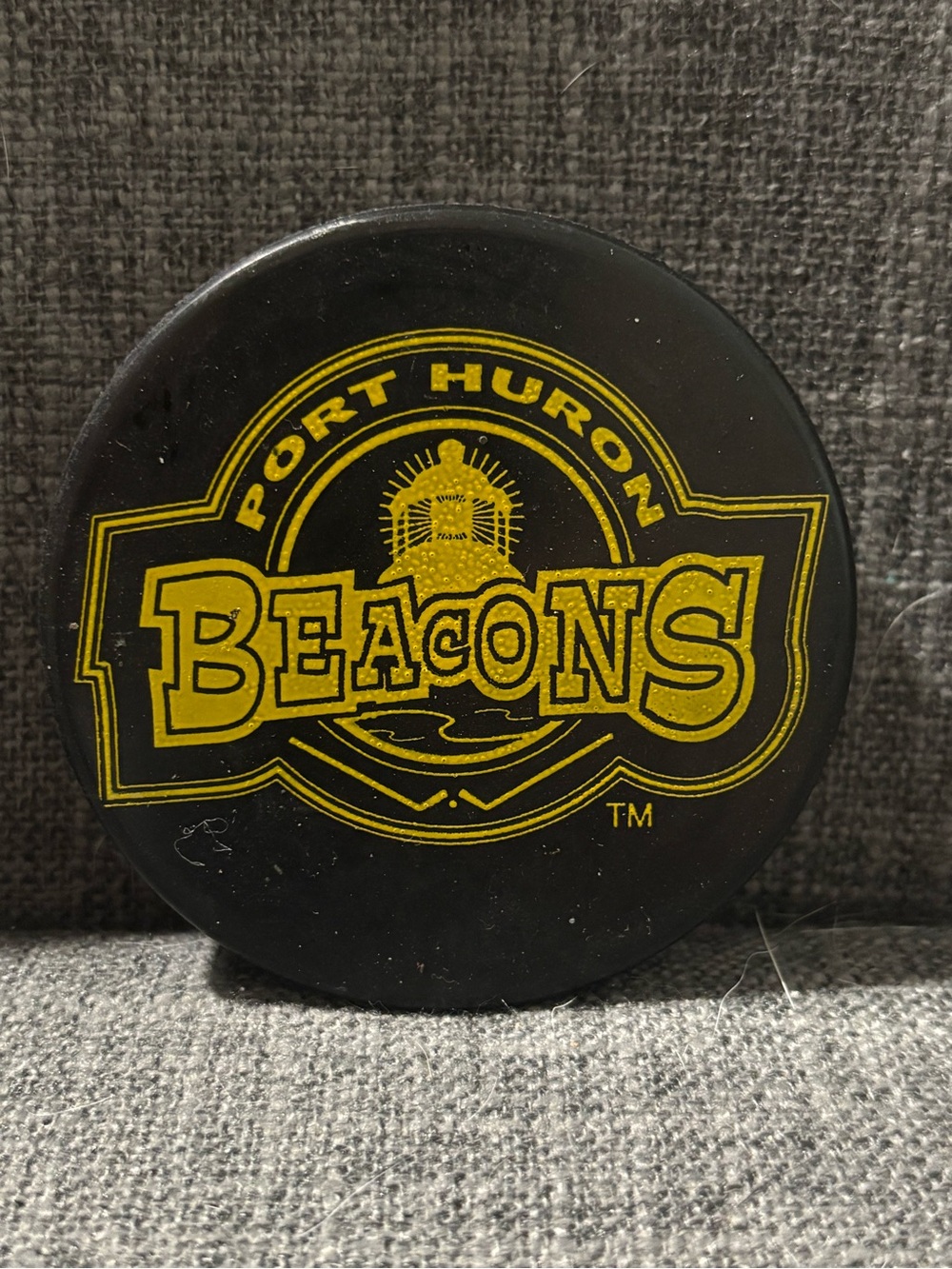 Port Huron Beacons UHL Hockey Puck